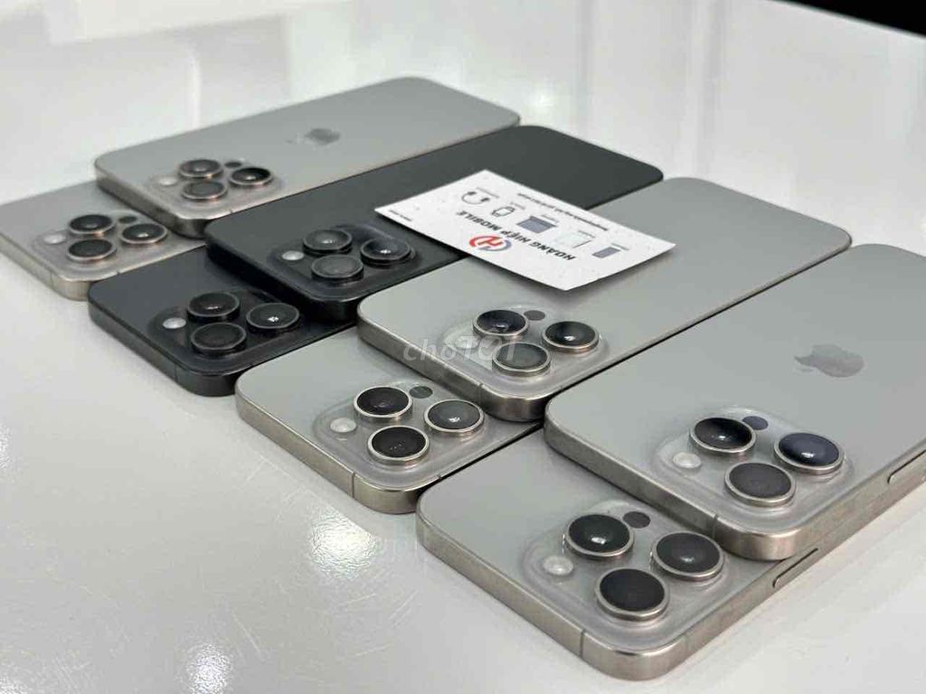 15 PRO 128GB 256GB 1TB VN/A ĐẸP 99%-GÓP 0Đ-THU MUA. Mua bán Điện thoại tại Quận 7 Tp Hồ Chí Minh được đăng bởi Hoàng Hiệp Mobile hình 1