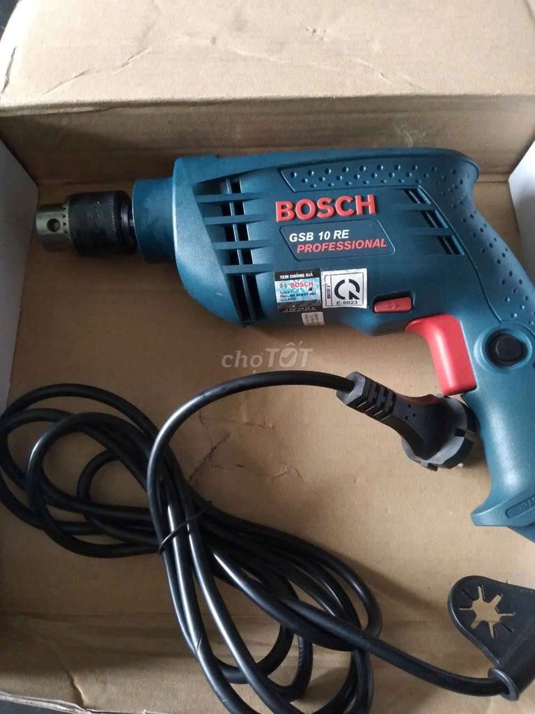 Máy khoan Bosch 10re 500w mới 99%