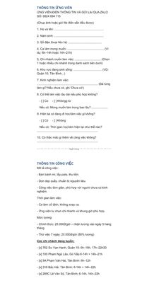 Tuyển nhân viên bán hàng theo ca. Việc làm tại Quận Tân Bình Tp Hồ Chí Minh được đăng bởi Tuấn Quốc