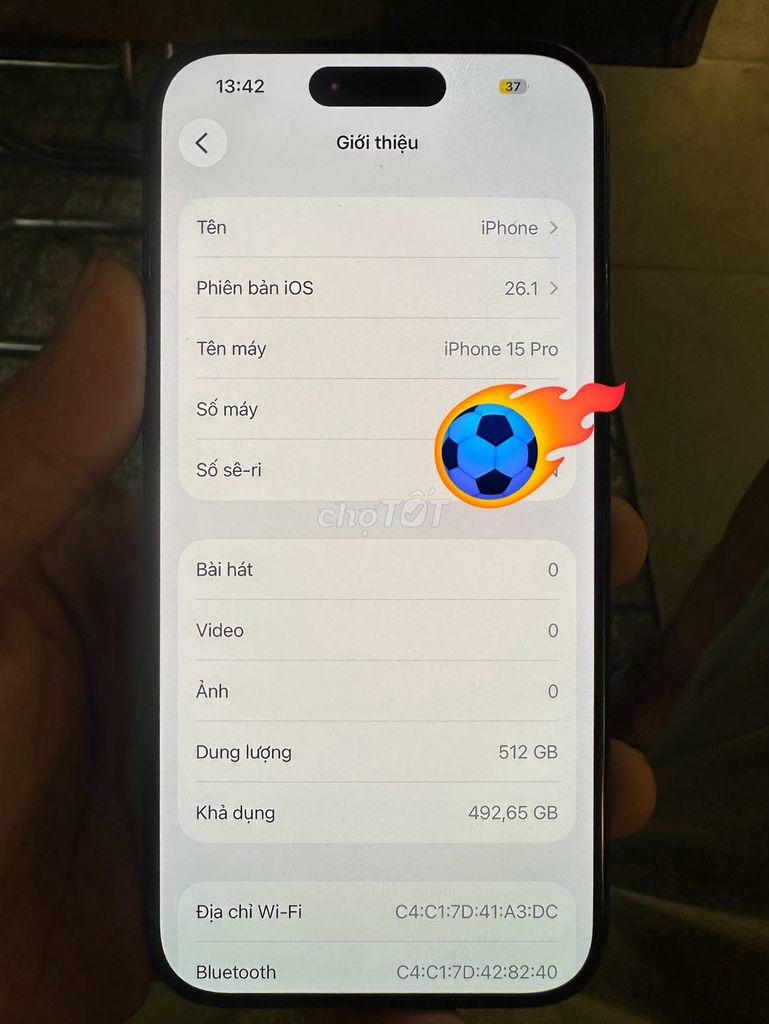 Apple iPhone 15 Pro 512GB Titan xanh Mỹ. Mua bán Điện thoại tại Quận 1 Tp Hồ Chí Minh được đăng bởi Hội Đồ Điện Tử hình 1