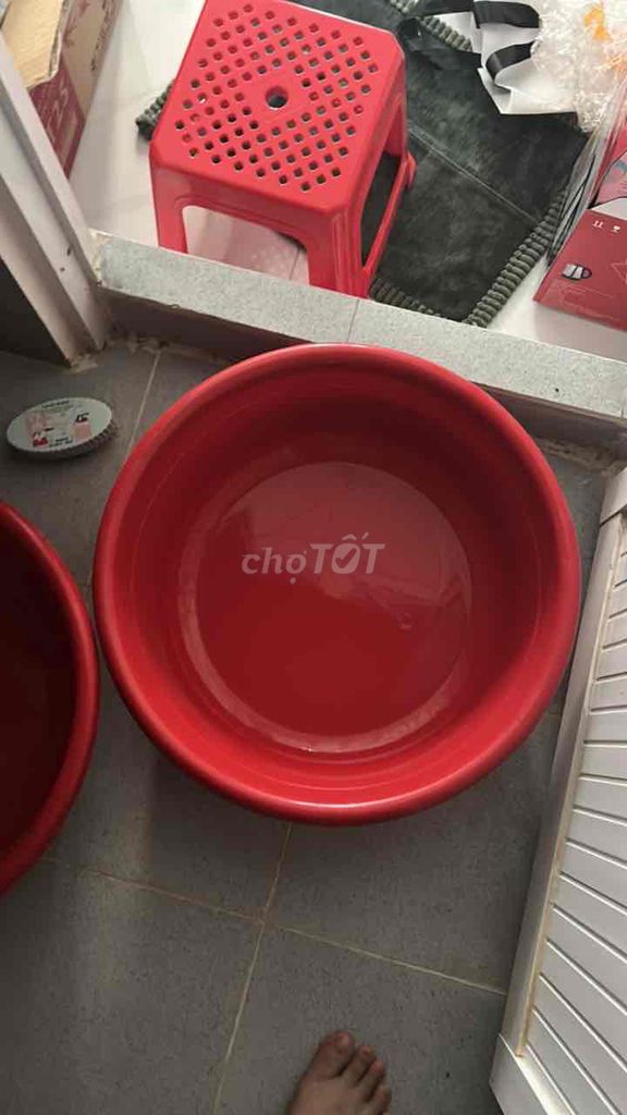 Thau nhựa, ghế, ca. Mua bán Nội thất, đồ gia dụng khác tại Quận 10 Tp Hồ Chí Minh được đăng bởi Nguyễn Dương Đạt Nhân hình 1