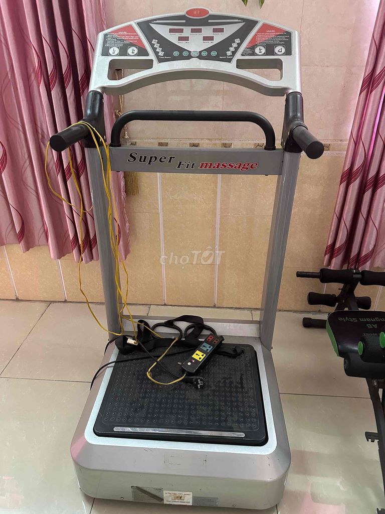 Máy tập gym Super Fit Massage Xám. Mua bán Đồ thể thao, Dã ngoại tại Thành phố Thủ Đức Tp Hồ Chí Minh được đăng bởi Thuỳ Như hình 1