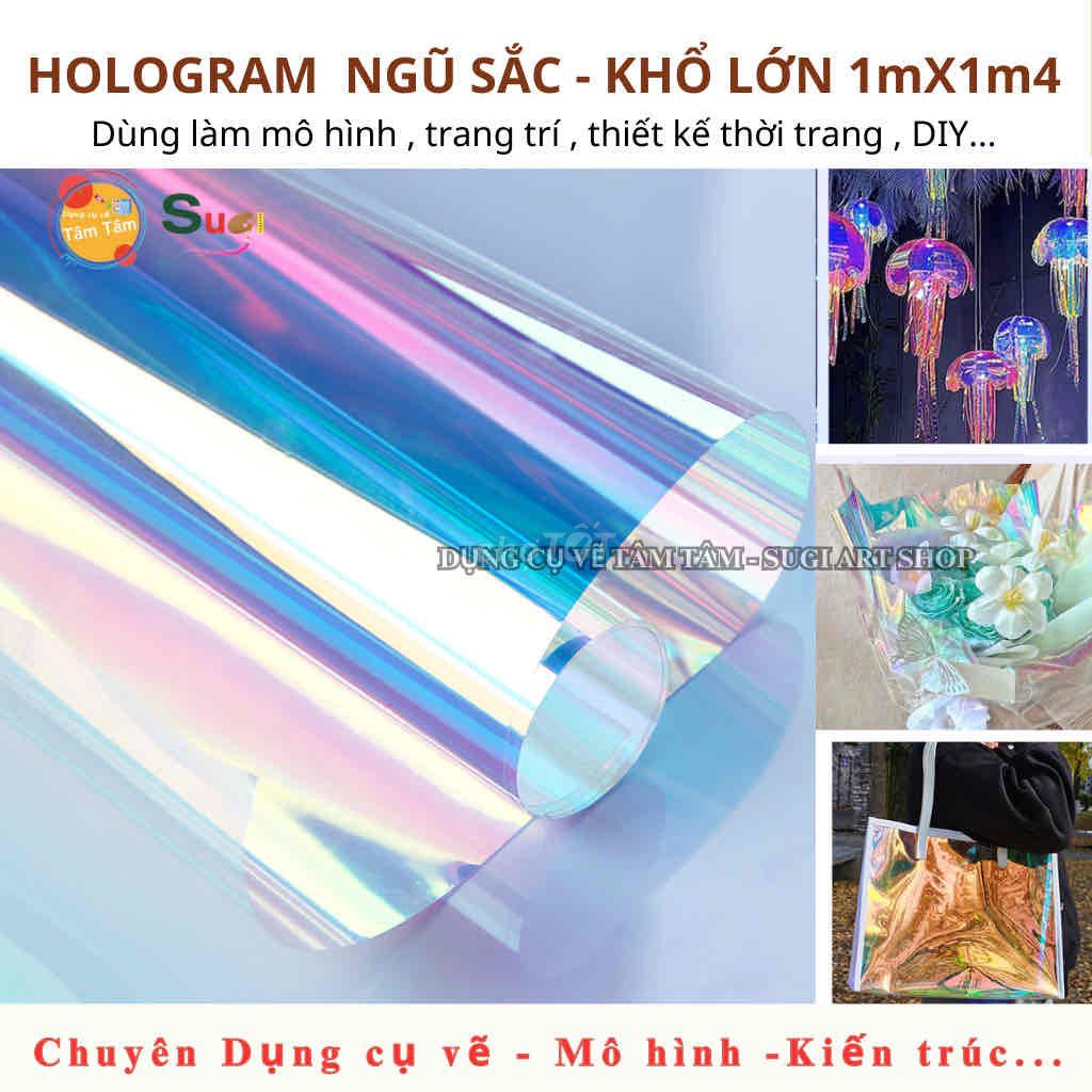Tấm nhựa hologram 1m x 1m4 ngũ sắc. Mua bán Sở thích khác tại Quận Ngũ Hành Sơn Đà Nẵng được đăng bởi Băng Ly hình 1