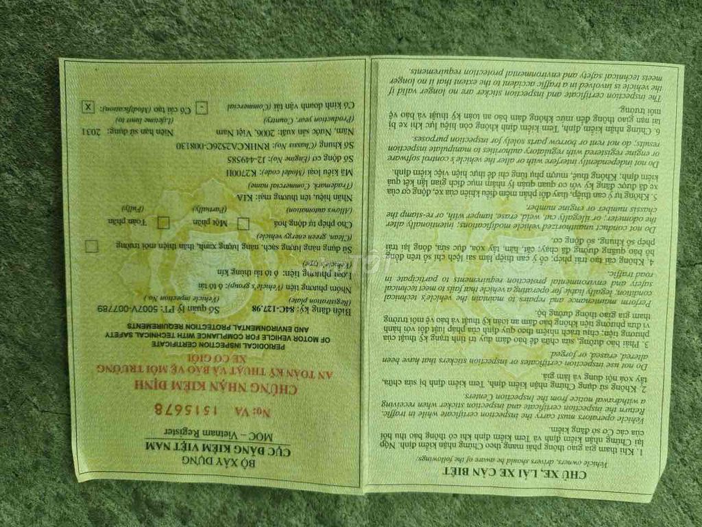 nhà cần bán kia tải 1t25 có mái lạnh xe zin lắm. Mua bán Xe tải, xe ben tại Huyện Dương Minh Châu Tây Ninh được đăng bởi chà là hình 5