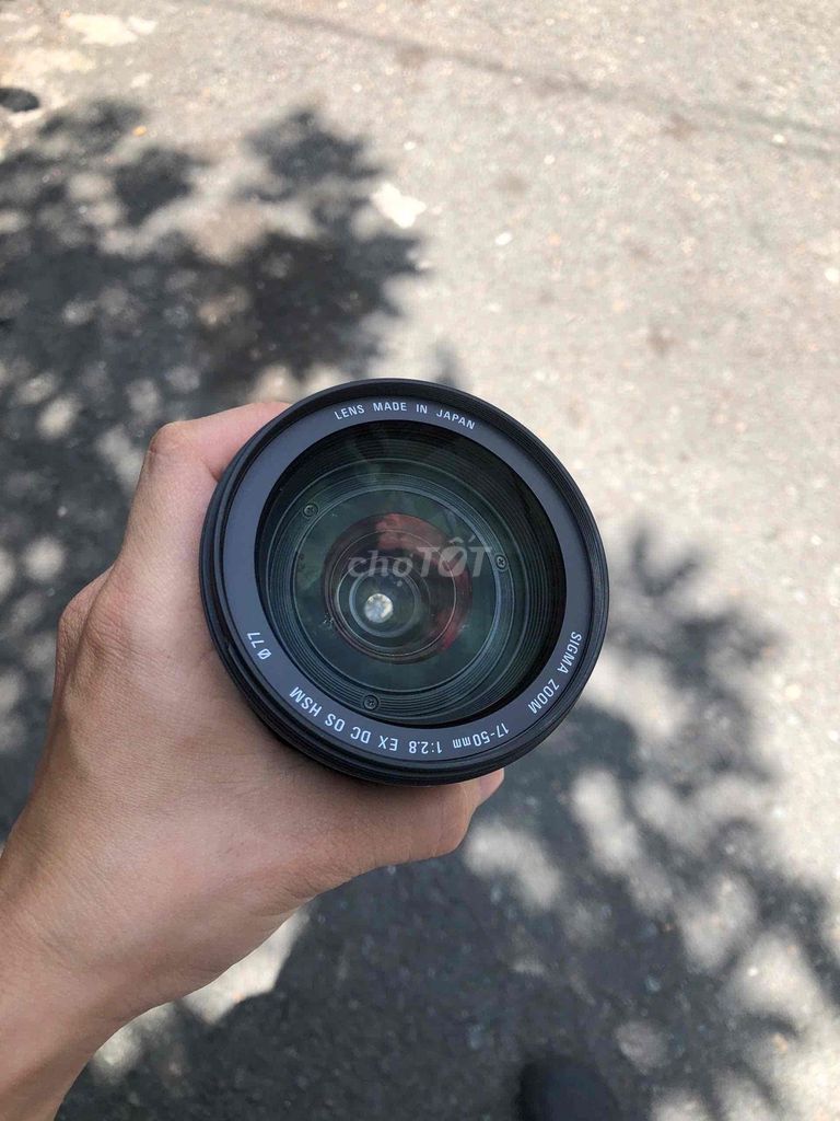 sigma 17-50mm f/2.8 EX DC OS HSM Đen Như. Mua bán Máy ảnh, Máy quay tại Quận Phú Nhuận Tp Hồ Chí Minh được đăng bởi Lam Vy  hình 1