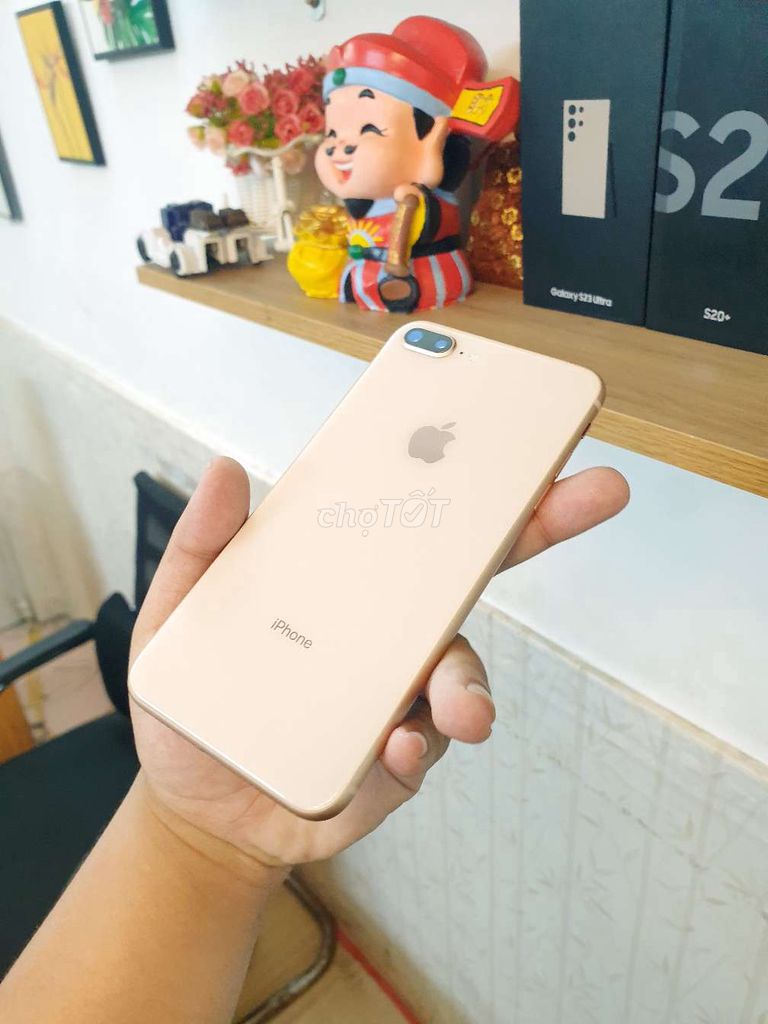 Iphone 8 plus vàng gold máy zin chuẩn Quốc Tế