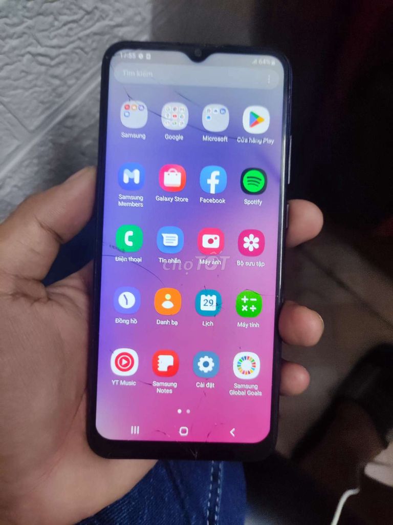 Samsung A03S ram 4/64 Android 12 nứt kính. Mua bán Điện thoại tại Quận Cầu Giấy Hà Nội được đăng bởi Phương hình 1