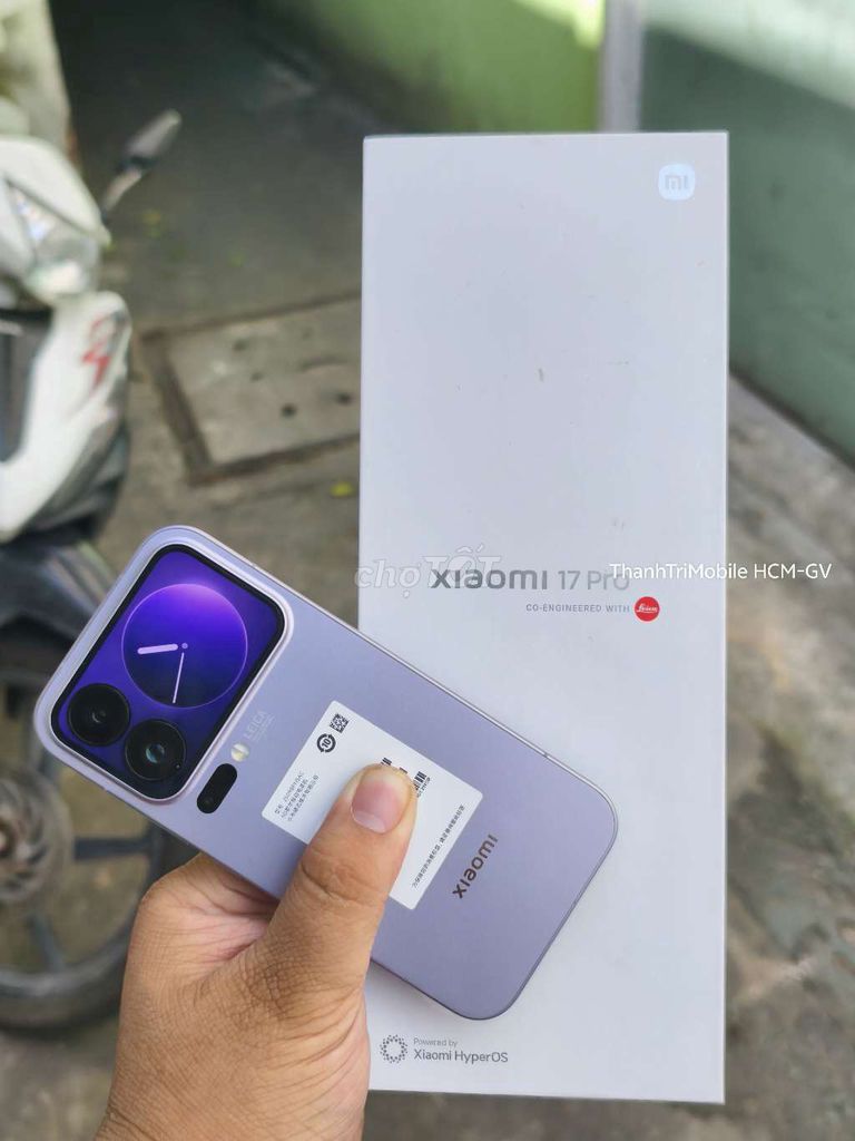 Xiaomi Mi 17 Pro Tím 12/256 fullbox. Mua bán Điện thoại tại Quận Gò Vấp Tp Hồ Chí Minh được đăng bởi Thanh Tri hình 1