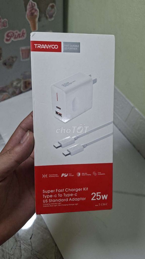 Bộ sạc nhanh mới giá rẻ bèo. Mua bán Phụ kiện (Màn hình, Chuột...) tại Quận Nam Từ Liêm Hà Nội được đăng bởi Nguyễn Minh Khôi hình 1