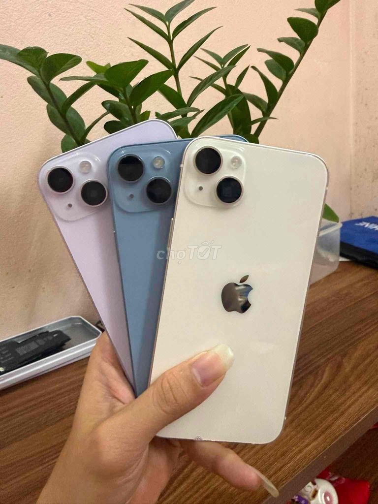 iPhone 14 Plus Trắng, Xanh, Tím Zin đẹp. Mua bán Điện thoại tại Quận Hoàng Mai Hà Nội được đăng bởi 4_Phạm Văn An hình 1