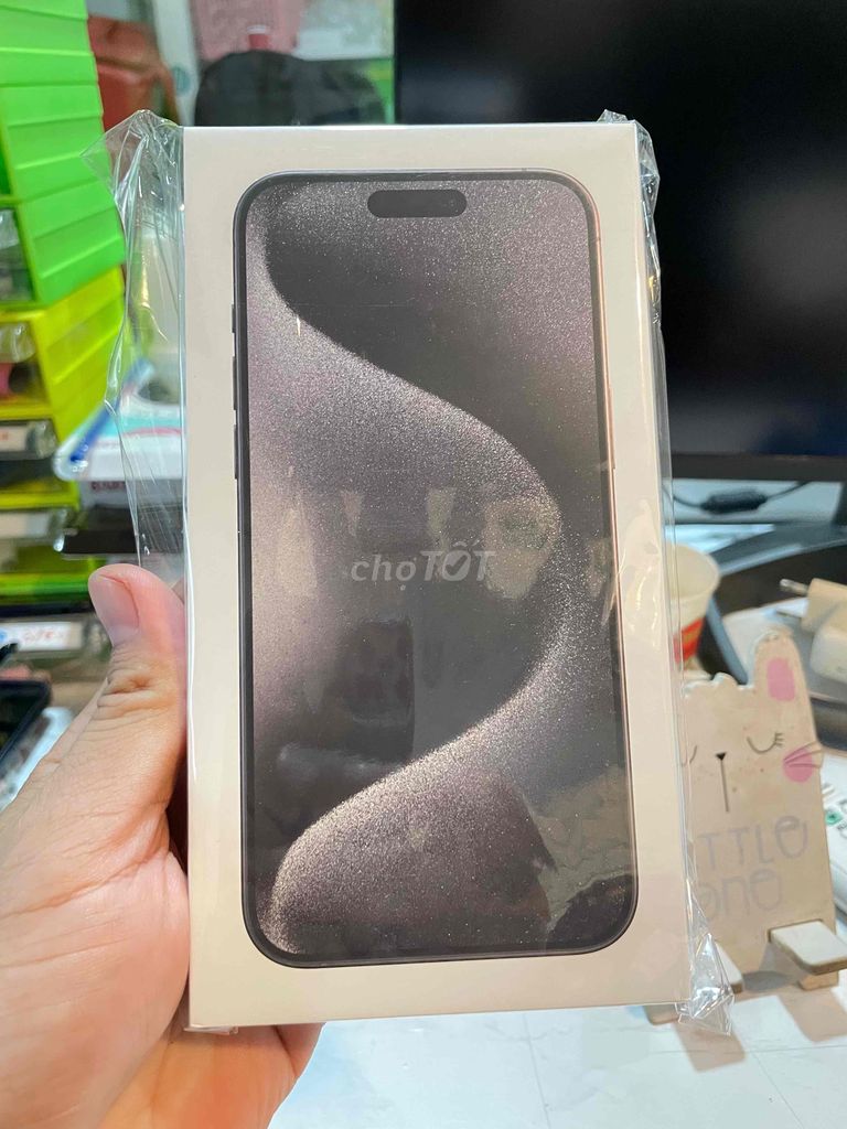 Iphone 15 Pro Max 256GB Titan Black new chưa activ