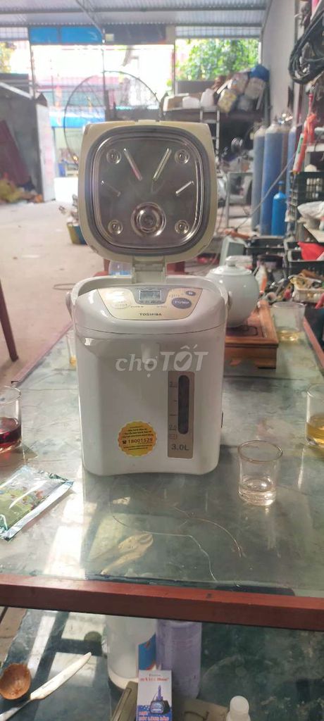 Bình thủy điện Toshiba 3.0L Thái Lan Trắng. Mua bán Bếp, lò, đồ điện nhà bếp tại Huyện An Dương Hải Phòng được đăng bởi trần đạt hình 1