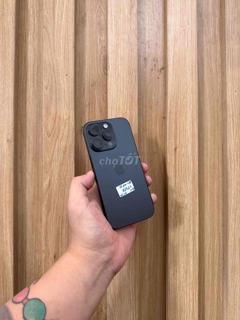 iPhone 16 Pro 128GB Đen. Mua bán Điện thoại tại Quận Đống Đa Hà Nội được đăng bởi  HT Mobie Trả góp nợ xáu bao duyệt hình 1