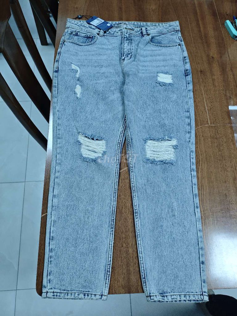 Quần jean nam Aristino size 35. Mua bán Quần áo tại Thành phố Cà Mau Cà Mau được đăng bởi Hải hình 1