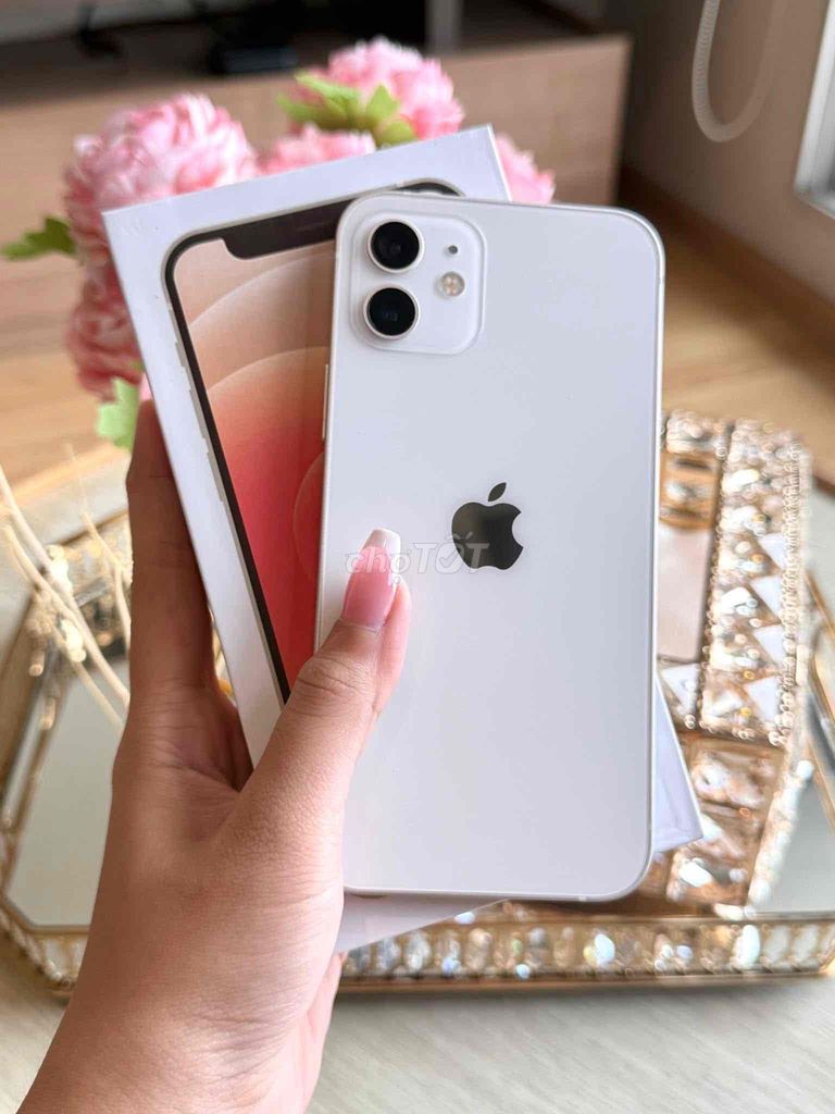 iPhone 12 128GB TRẮNG FULLBOX APPLE 2025. Mua bán Điện thoại tại Quận 10 Tp Hồ Chí Minh được đăng bởi iStockHCM hình 1
