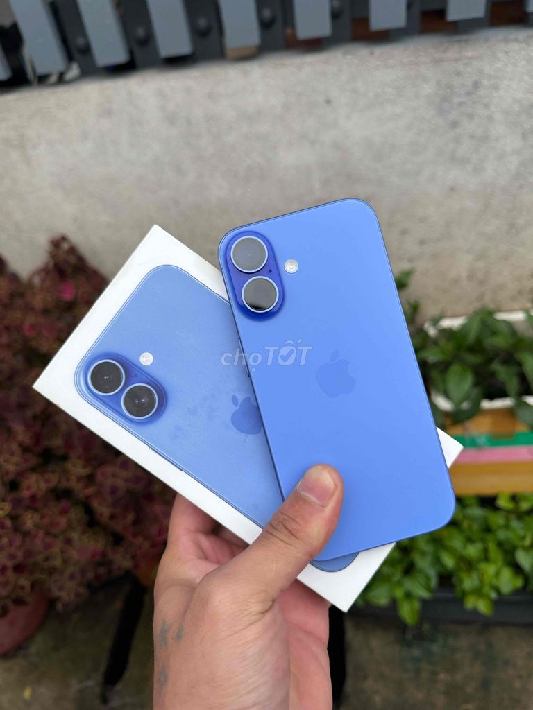iPhone 16 256GB Xanh vn/a full box. Mua bán Điện thoại tại Thành phố Đà Lạt Lâm Đồng được đăng bởi LỘC ĐÀ LẠT hình 1