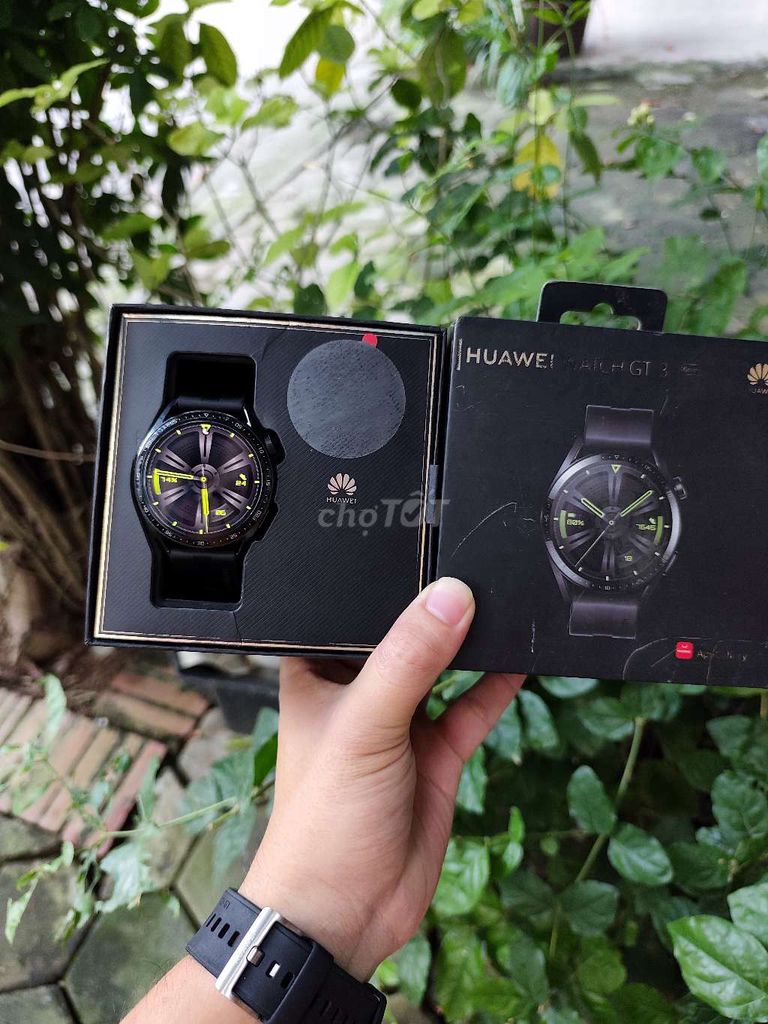 Huawei Watch GT 3 Đen. Mua bán Thiết bị đeo thông minh tại Quận Cầu Giấy Hà Nội được đăng bởi Duc Thinh Tran hình 1