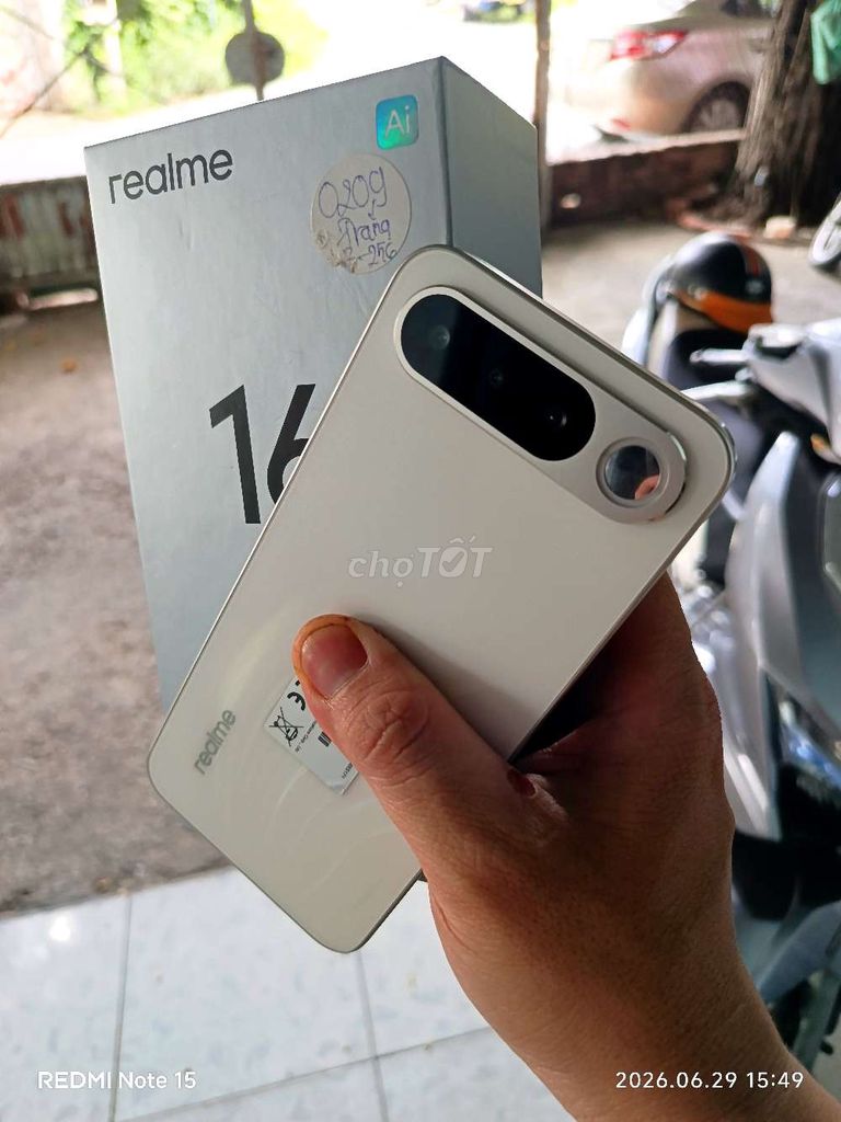 Realme 16 5G 8GB/256GB Trắng. Mua bán Điện thoại tại Thành phố Thủ Dầu Một Bình Dương được đăng bởi Yêu Công Nghệ hình 1