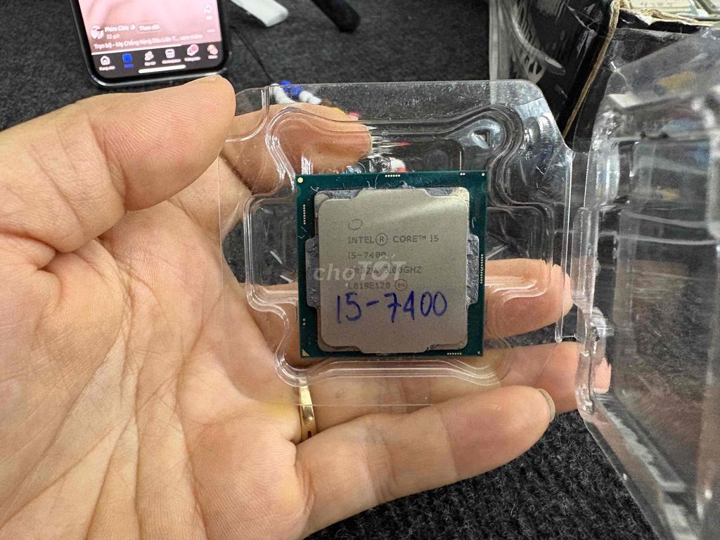 CPU Intel Core i5-7400 3.00GHz CHẠY KHOẺ RIN. Mua bán Linh kiện (RAM, Card...) tại Quận Gò Vấp Tp Hồ Chí Minh được đăng bởi ngọc trang hình 1