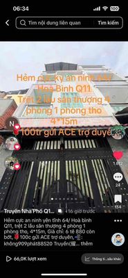 🌹100tr Gửi ACE: Nhà BTCT 4 tầng 4*14m(hoan công đủ)