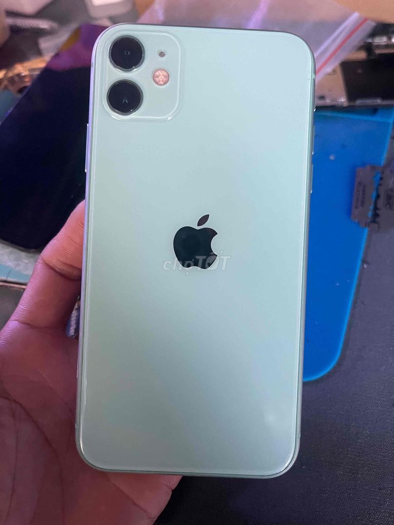 Apple iPhone 11 64GB Xanh nhạt. Mua bán Điện thoại tại Huyện Cầu Ngang Trà Vinh được đăng bởi luân hình 1