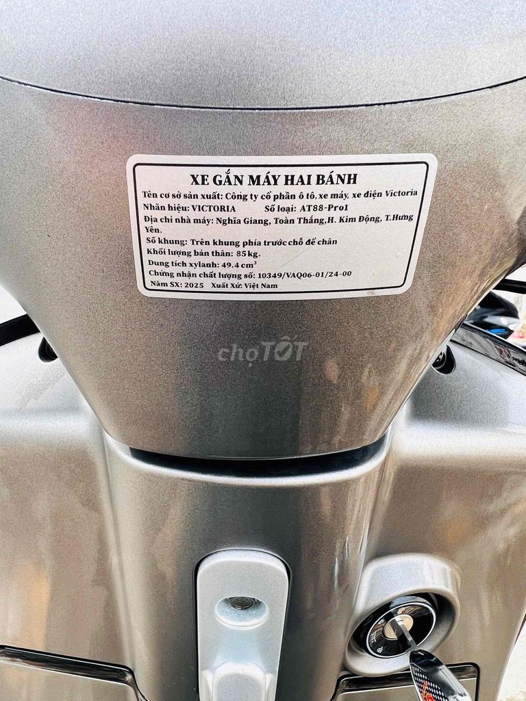 50cc 2025 siêu lướt odo 85km. Mua bán Xe máy tại Thị xã Bến Cát Bình Dương được đăng bởi xe máy trả góp tín nghĩa  hình 10