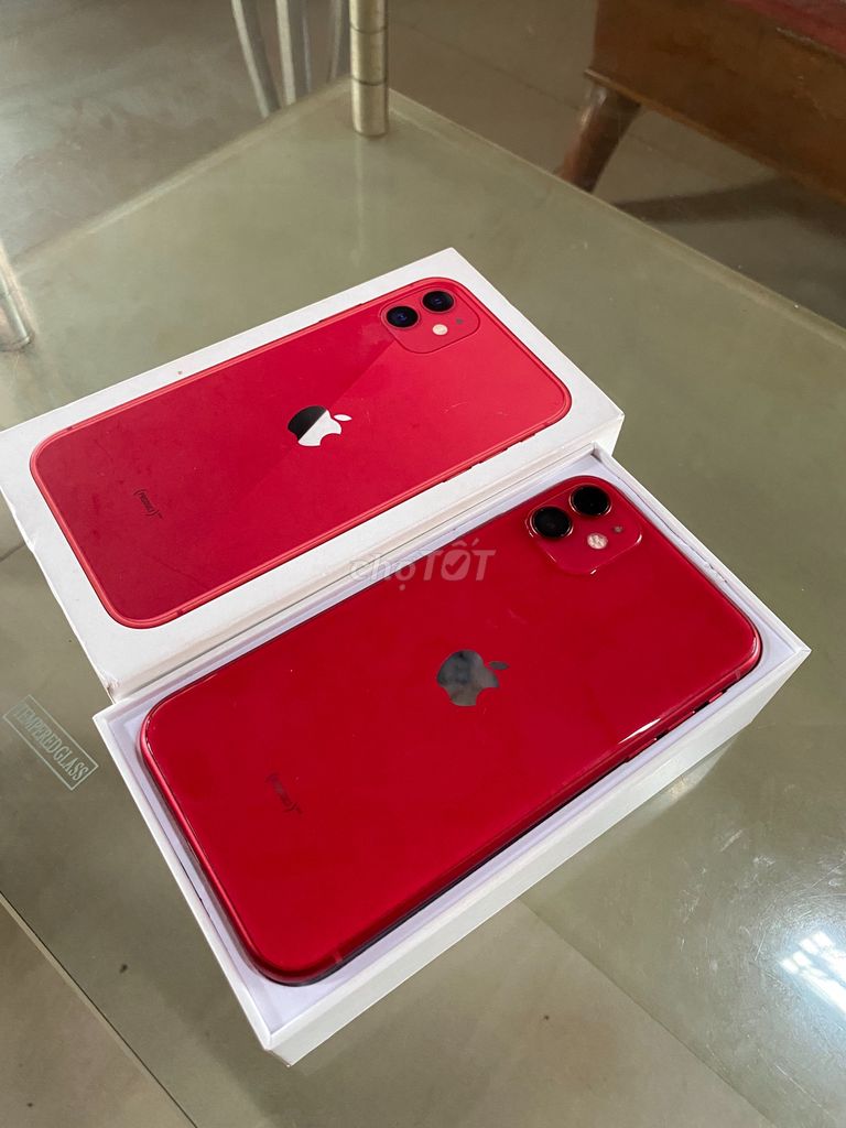 0904470030 - iPhone 11 64 GB Đỏ Cty Vna Bảo Hành Dài 2021