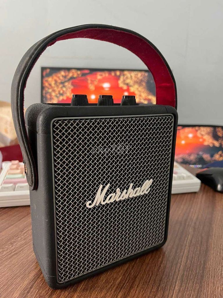 Loa Bluetooth Marshall Stockwell II Đen. Mua bán Tivi, Âm thanh tại Quận 1 Tp Hồ Chí Minh được đăng bởi Hiển Nguyễn hình 1