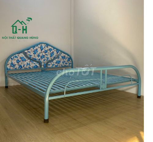 GIƯỜNG SẮT !! GIƯỜNG SẮT GIÁ RẺ%%HCM 1M2?_1M4