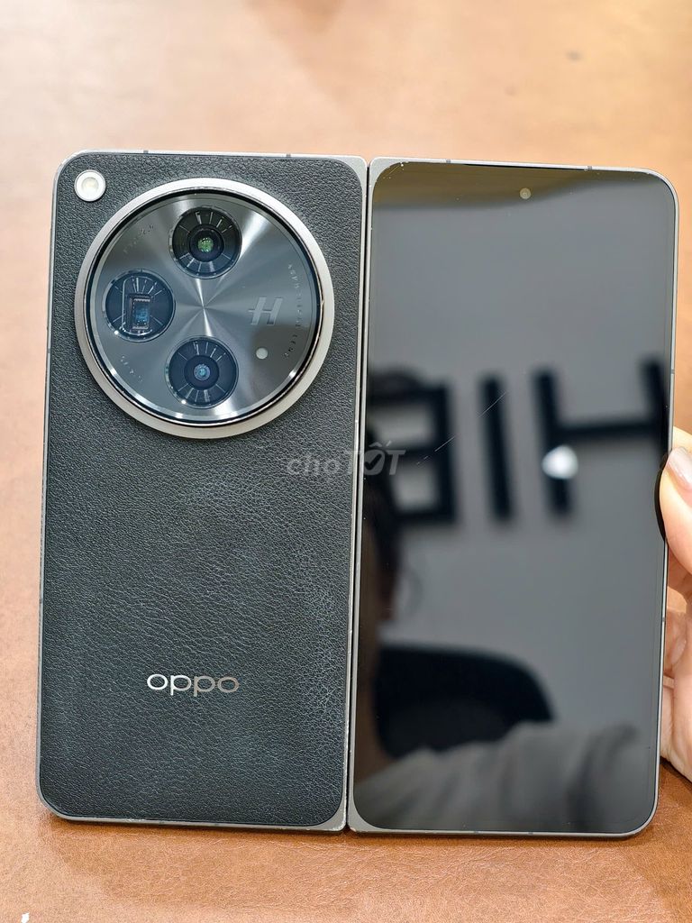 Oppo Find N3 bản quốc tế 16-512gb Đen Lưng Da 97%. Mua bán Điện thoại tại Quận Đống Đa Hà Nội được đăng bởi Hn Store hình 1