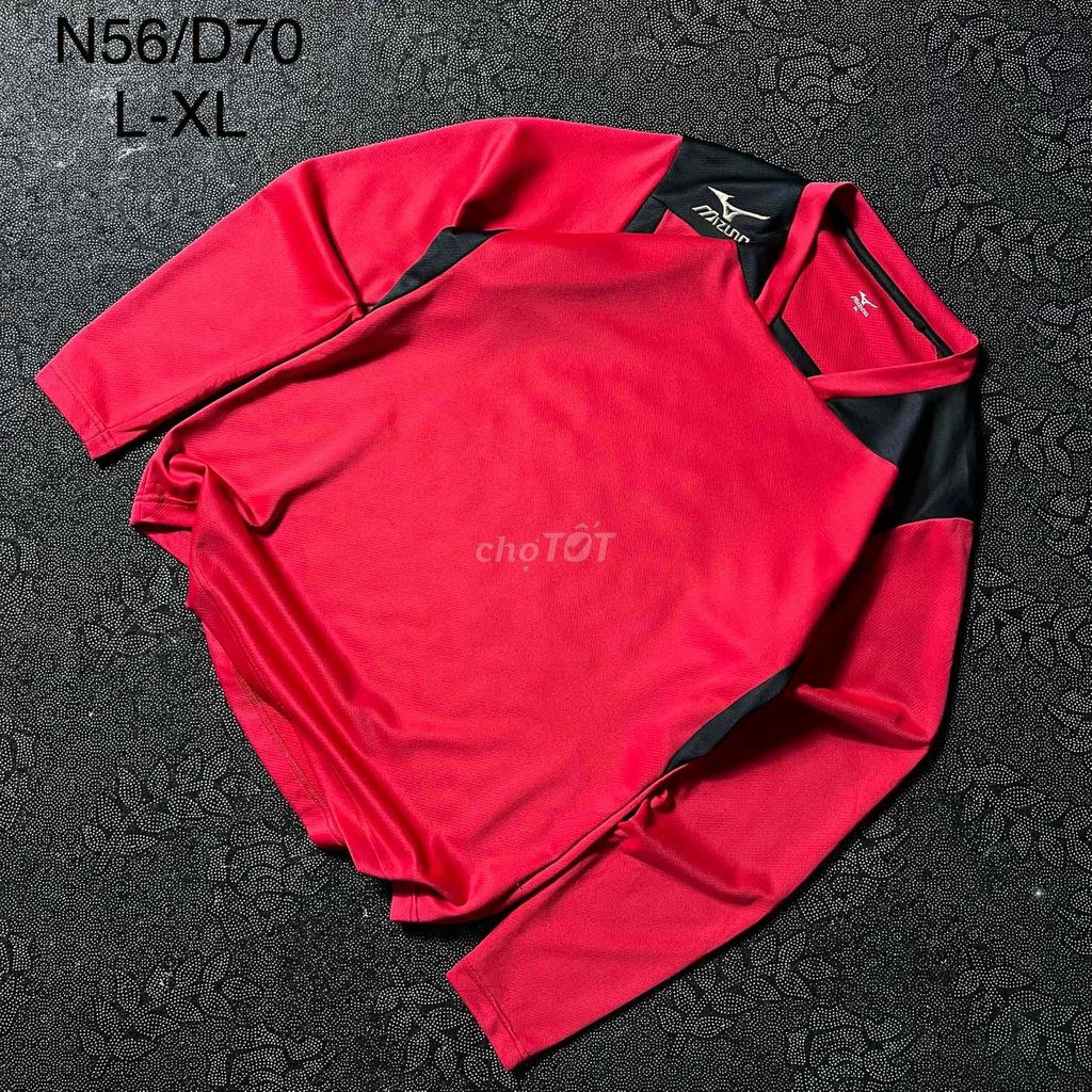 Áo thể thao Mizuno XL Đỏ Đen. Mua bán Quần áo tại Huyện Đức Trọng Lâm Đồng được đăng bởi Black 2hand  hình 1