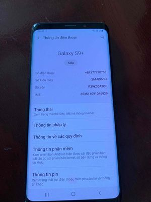 samsung s9+ cần bán. Mua bán Điện thoại tại Huyện Nam Trực Nam Định được đăng bởi đặng trung kiên