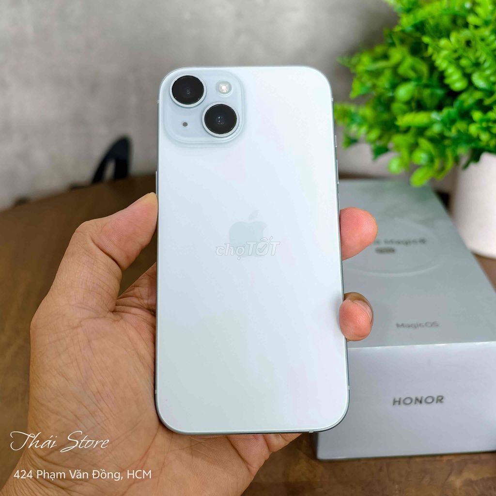 iPhone 15 Xanh 128Gb Chính Hãng VN Zin Ốc. Mua bán Điện thoại tại Quận Gò Vấp Tp Hồ Chí Minh được đăng bởi StoreUS hình 1