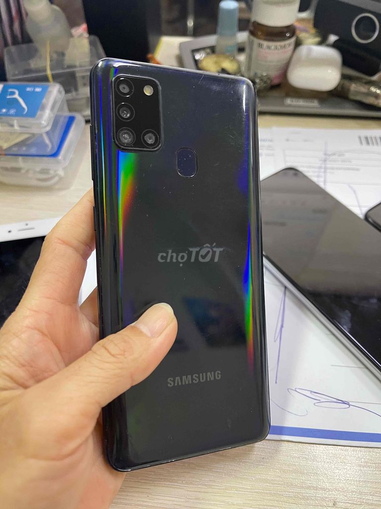 Samsung A21s 32GB Đen bao mạnh. Mua bán Điện thoại tại Quận 8 Tp Hồ Chí Minh được đăng bởi Tantaimobile hình 1