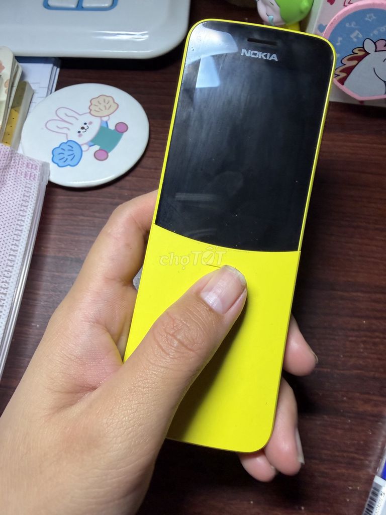 Nokia 8110 4G Vàng Đã qua sử dụng. Mua bán Điện thoại tại Thành phố Phan Thiết Bình Thuận được đăng bởi Minh Tran hình 1