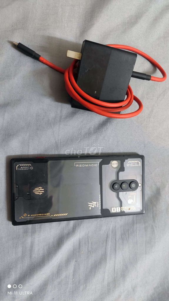 Red Magic 8 Pro Plus 12GB/256GB Đen. Mua bán Điện thoại tại Quận Hai Bà Trưng Hà Nội được đăng bởi Chaos Angel hình 1