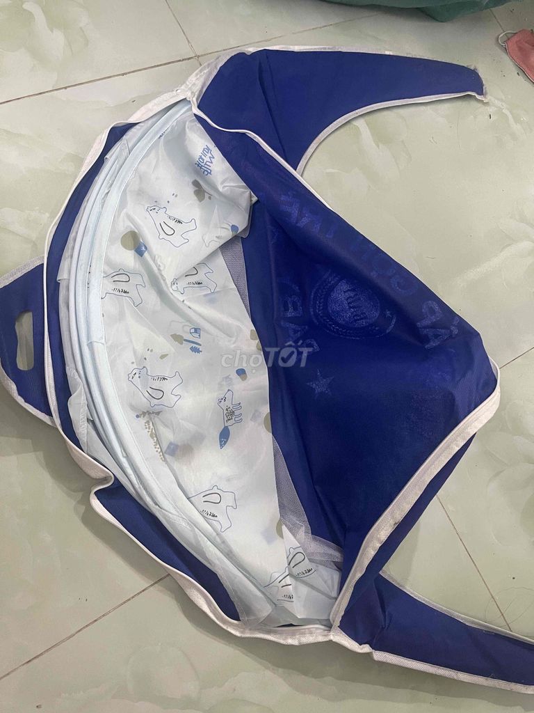 Màn ngủ cho bé màu Xanh dương. Mua bán Mẹ và bé tại Huyện Nhà Bè Tp Hồ Chí Minh được đăng bởi Nguyễn Thanh Tuyền hình 1