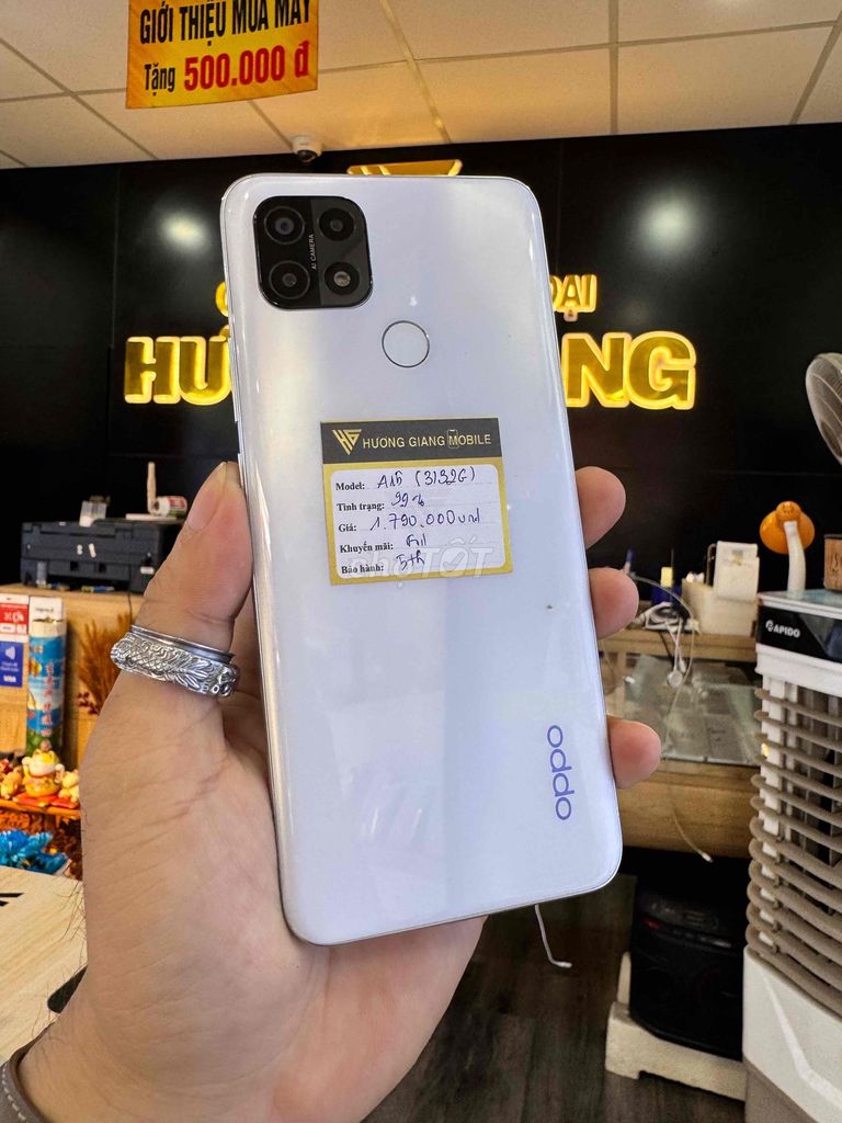 Oppo A15 32G Trắng 99%. Mua bán Điện thoại tại Thành phố Bến Tre Bến Tre được đăng bởi HươngGiangmobile hình 1