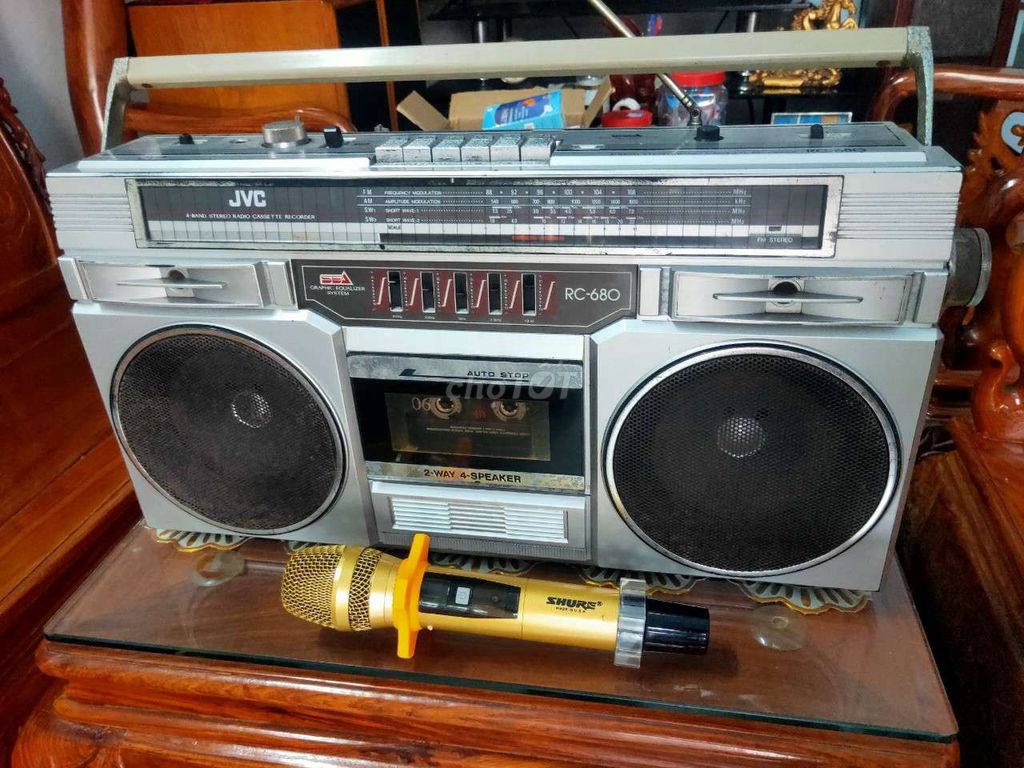 CASSETTE JVC RC _680 ZIN HOẠT ĐỘNG  HOÀNG HẢO