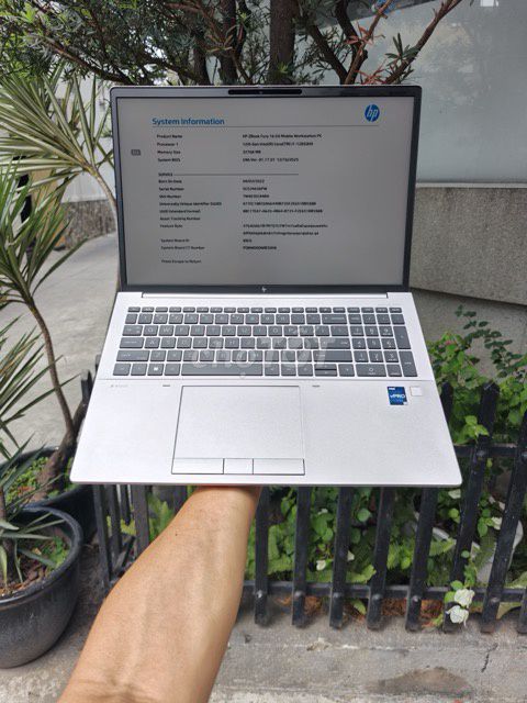 HP ZBook Fury 16 G9 i7-12850HX 16 inch 16GB/512GB. Mua bán Laptop tại Quận Tân Bình Tp Hồ Chí Minh được đăng bởi Lê Đình Tâm hình 1