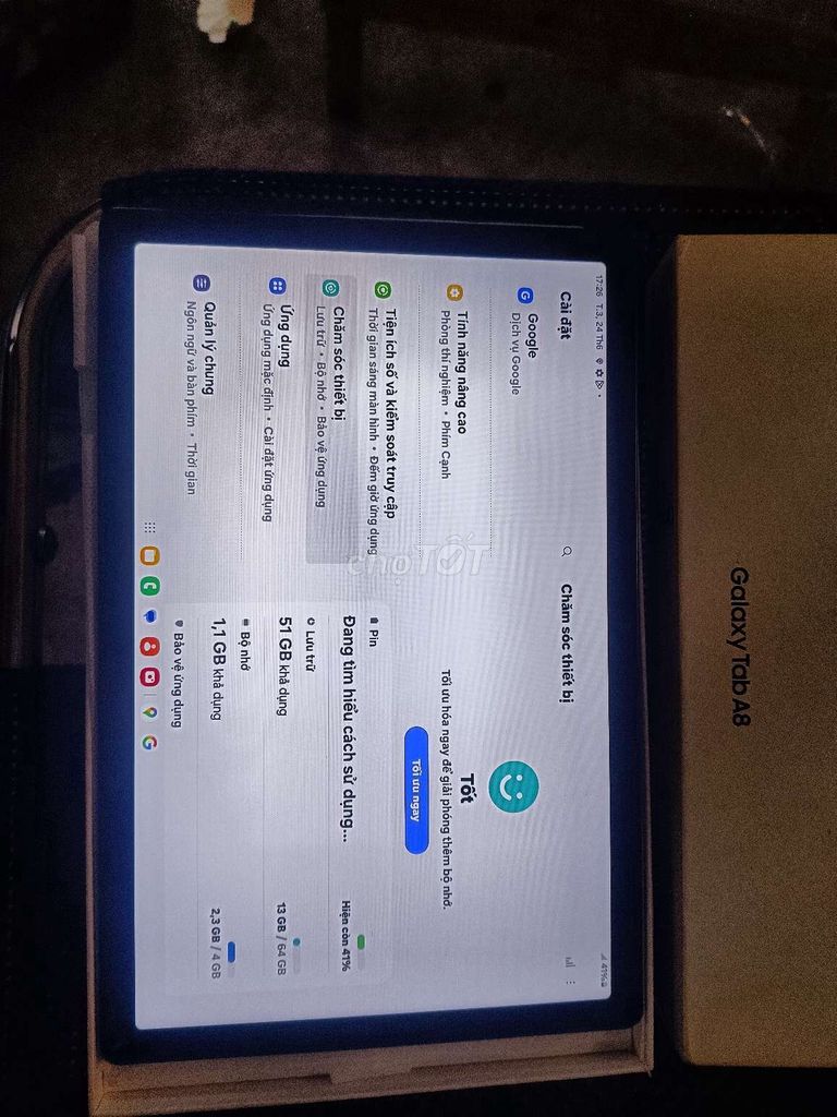 Samsung Tab A8 2022 Wifi + Sim