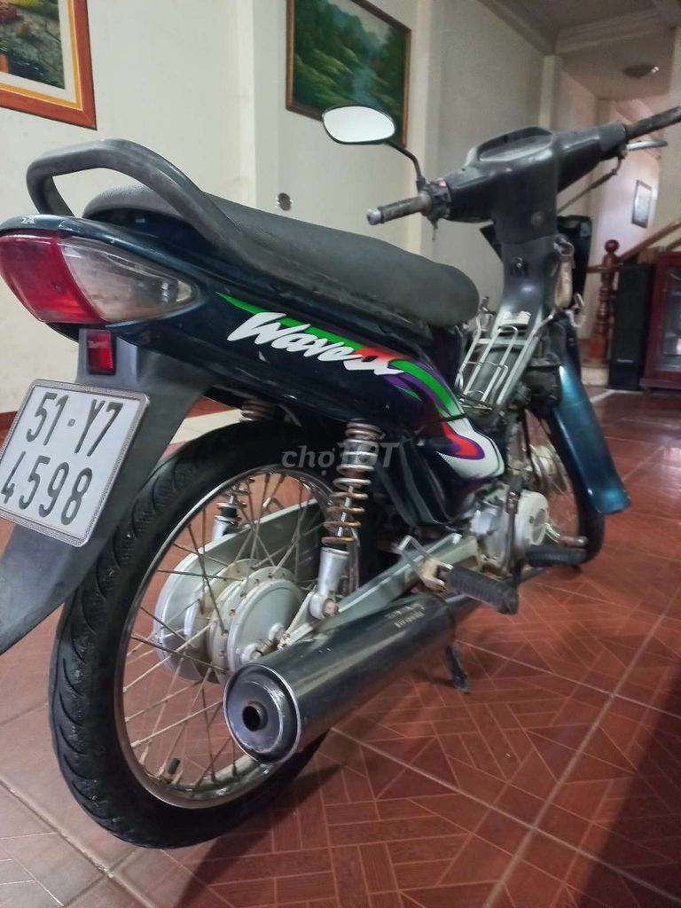 Honda Wave Alpha 2004 Xanh đen. Mua bán Xe máy tại Thành phố Thủ Dầu Một Bình Dương được đăng bởi Nam Huynh hình 4