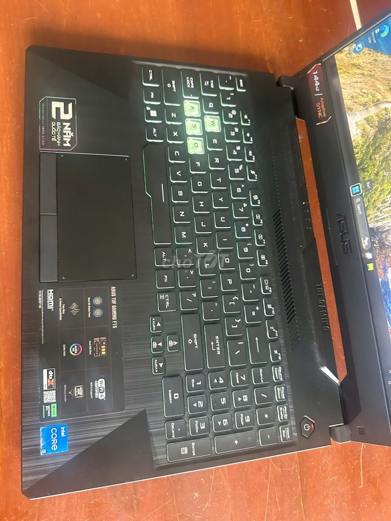 ASUS TUF Gaming F15 i5-11400H 16GB/512GB. Mua bán Laptop tại Thị xã Bến Cát Bình Dương được đăng bởi MÁY TÍNH LAPTOP  AN PHÁT hình 1