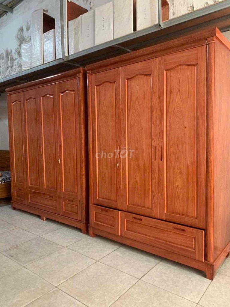Tủ quần áo Gỗ Nâu 3 cánh 2 ngăn kéo 2m15. Mua bán Tủ, kệ gia đình tại Huyện Đan Phượng Hà Nội được đăng bởi Nguyễn Thị Thu  hình 1