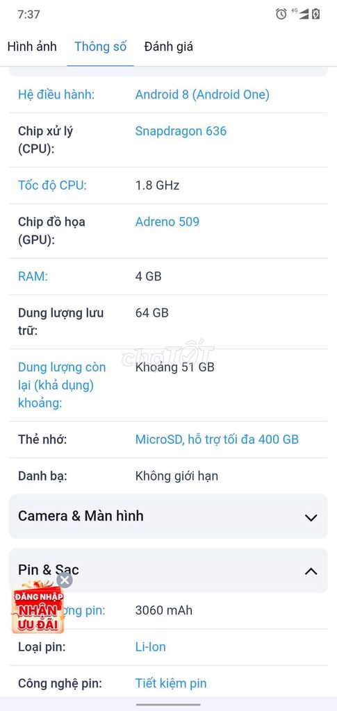 Nokia 6.1 Plus 4GB/64GB. Mua bán Điện thoại tại Quận Gò Vấp Tp Hồ Chí Minh được đăng bởi nguyễn hương hình 1
