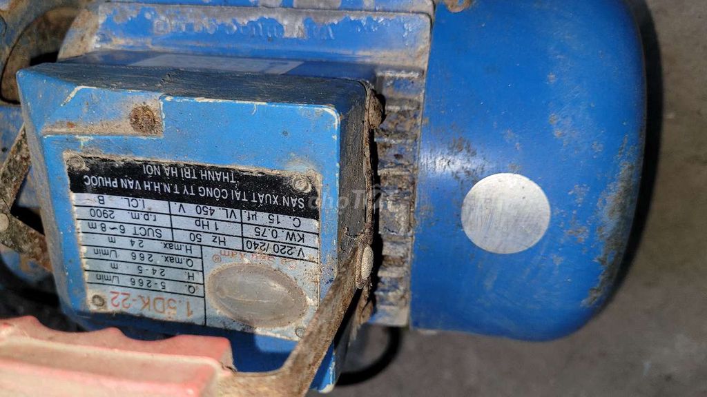Máy bơm nước 1.5DK-22 1 HP Xanh. Mua bán Nội thất, đồ gia dụng khác tại Huyện Càng Long Trà Vinh được đăng bởi Hao kiet hình 1