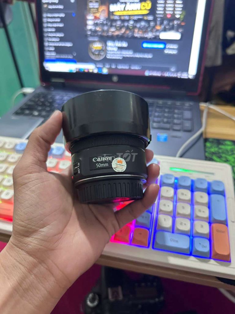 Canon 50stm. Mua bán Máy ảnh, Máy quay tại Huyện Châu Thành An Giang được đăng bởi Vạn hình 1