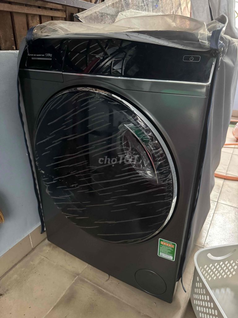 Máy giặt sấy Inverter 13kg Xám. Mua bán Máy giặt tại Quận Tân Bình Tp Hồ Chí Minh được đăng bởi Zen hình 1