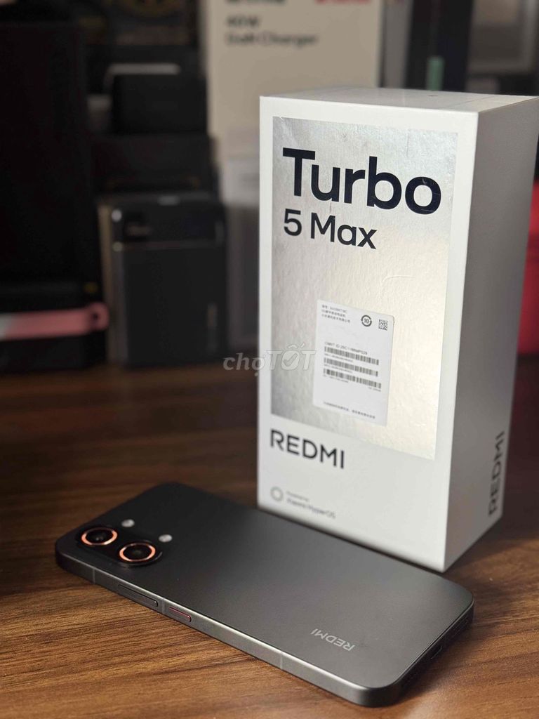 Xiaomi Redmi Turbo 5 Max Đen. Mua bán Điện thoại tại Quận Phú Nhuận Tp Hồ Chí Minh được đăng bởi Khánh Đặng hình 1