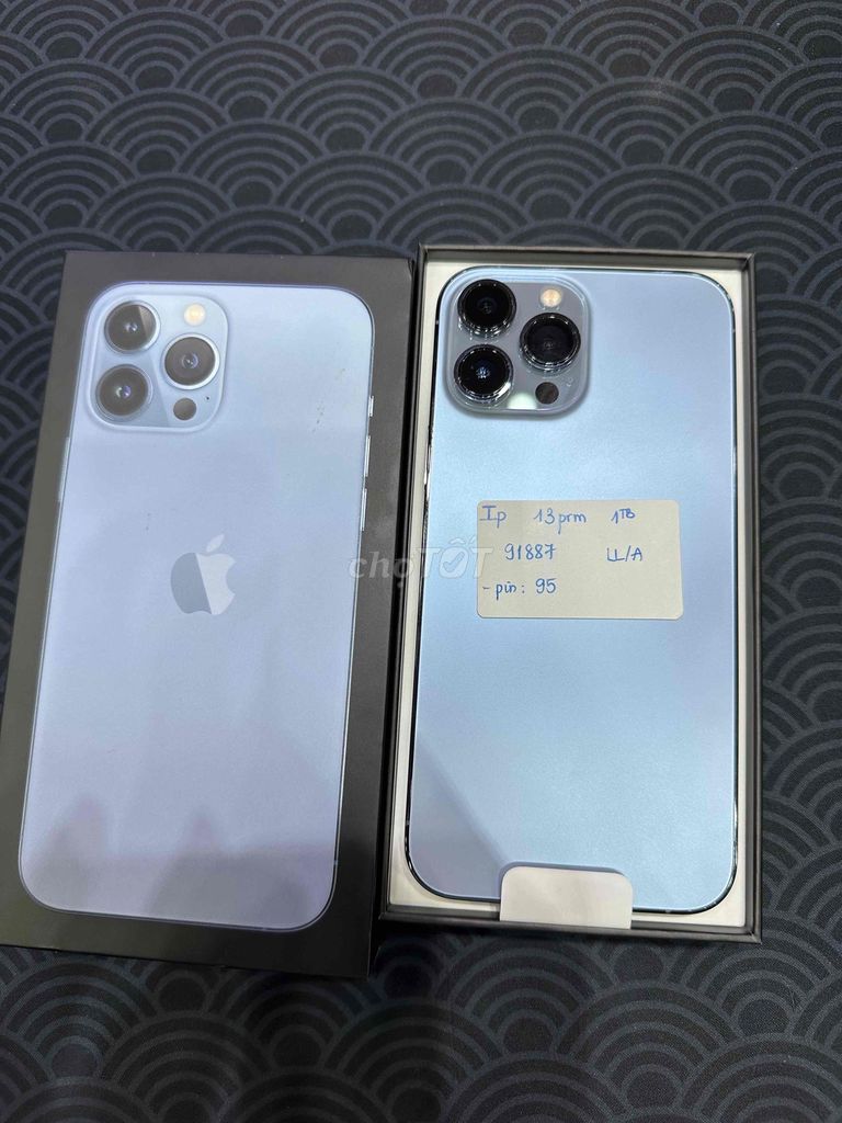 Apple iPhone 13 Pro Max 1TB Xanh Likenew. Mua bán Điện thoại tại Quận 8 Tp Hồ Chí Minh được đăng bởi Lê Đặng Minh Khang hình 1